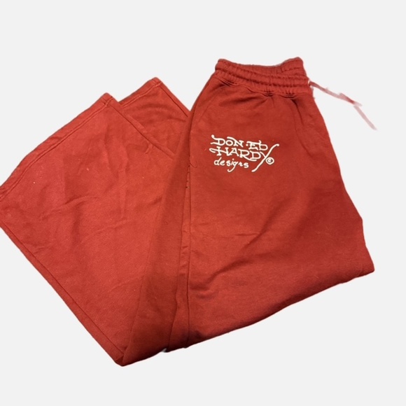 Ed Hardy tiger wide leg sweatpants - Picture 2 of 6